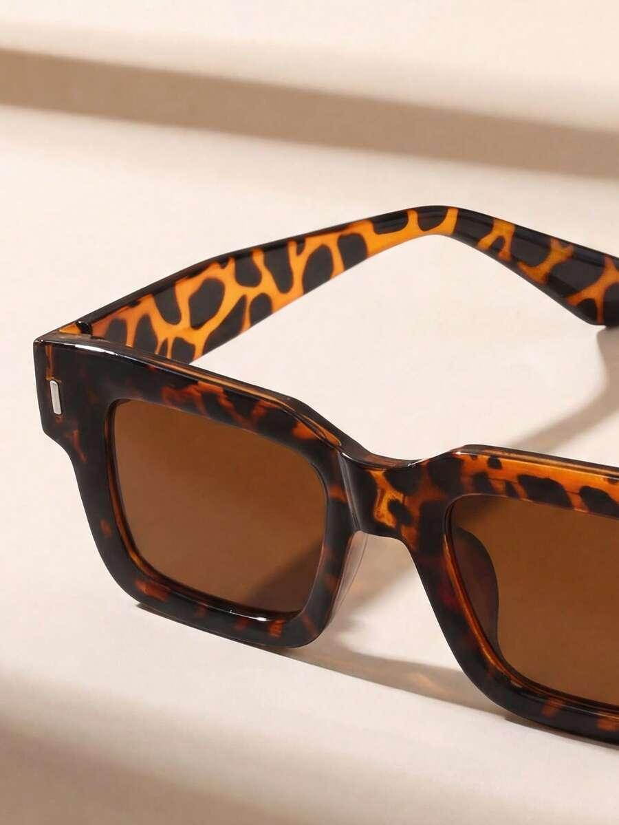 okulary przeciwsłoneczne animal print 