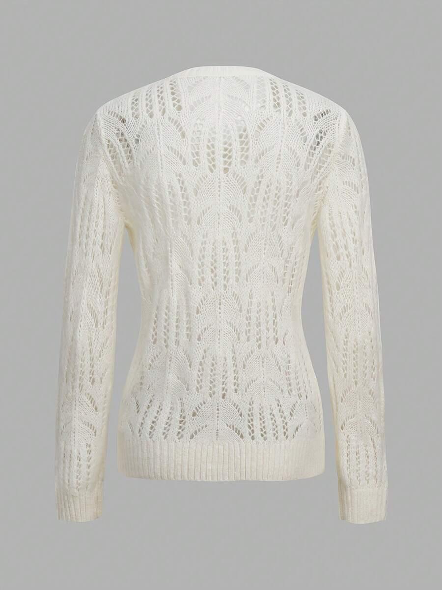 BEŻOWY SWETER KARDIGAN