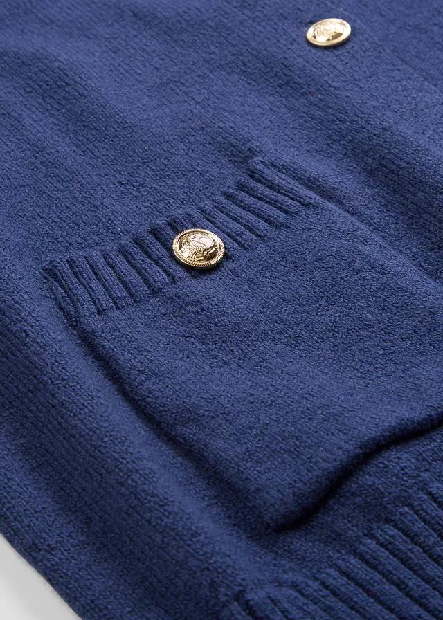 SWETER ROZPINANY Z  KIESZENIAMI
