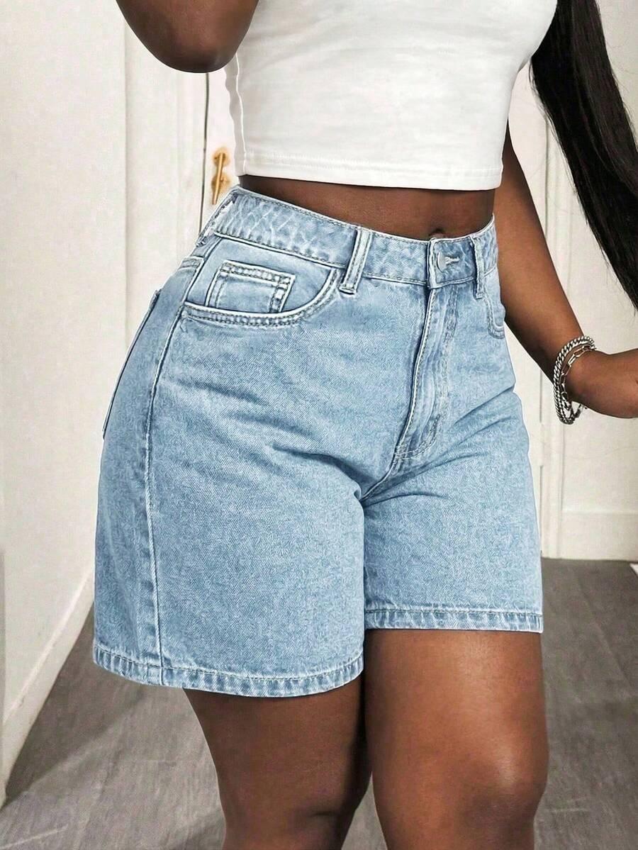 spodenki jeans kieszenie