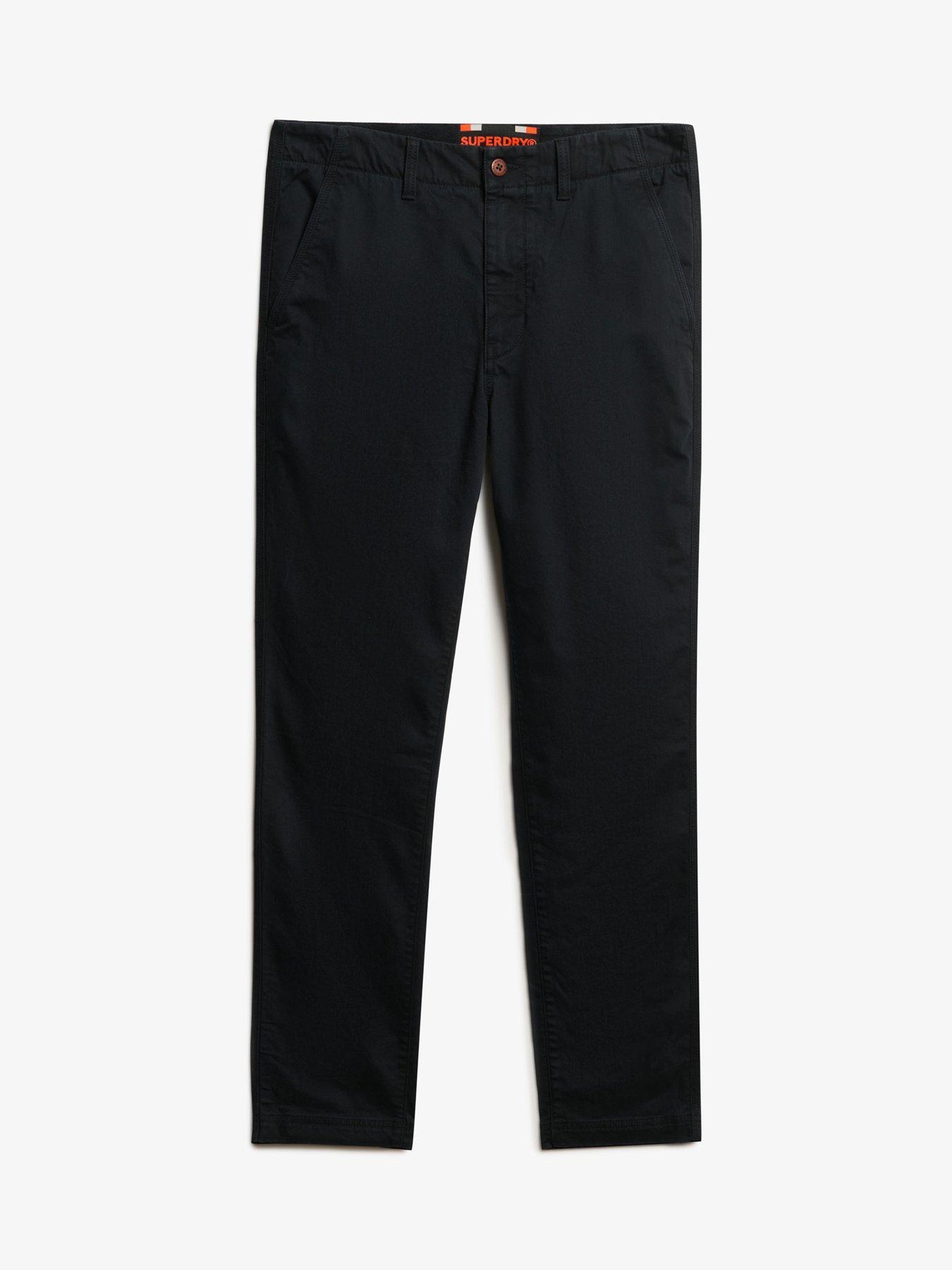 SUPERDRY SPODNIE CHINO SLIM FIT