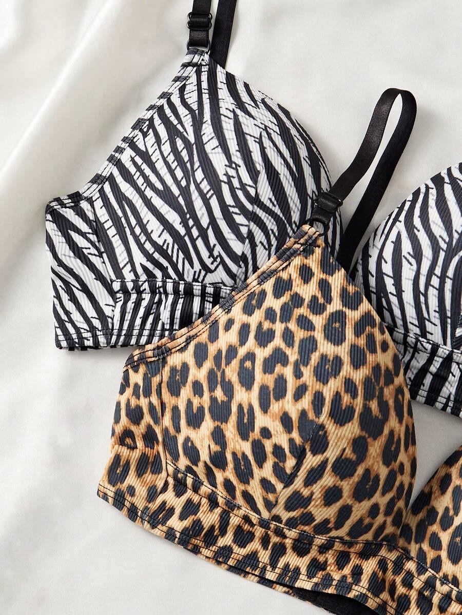 BIUSTONOSZ ANIMAL PRINT 4-PACK