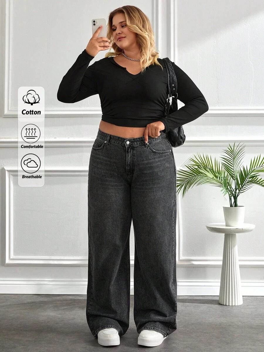 szare spodnie jeans