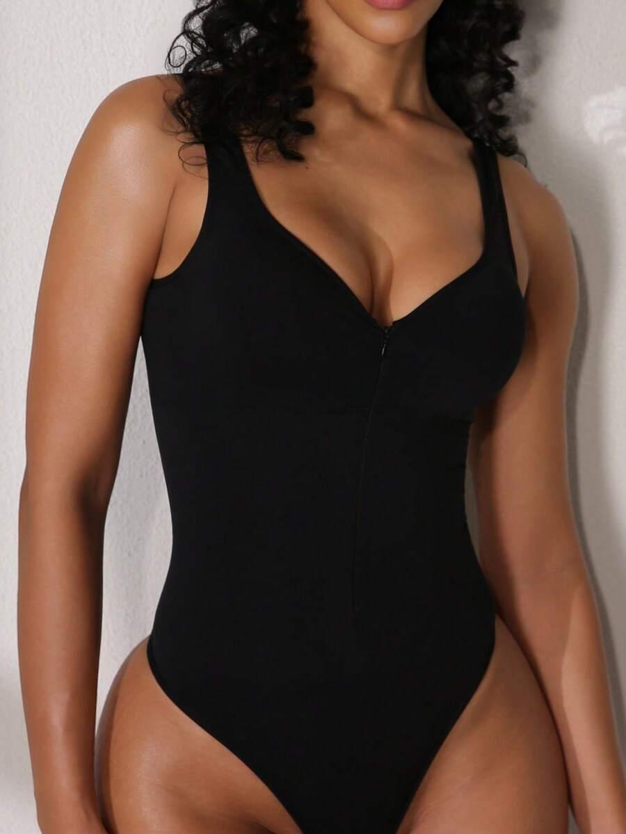 CZARNE MODELUJĄCE BODY 