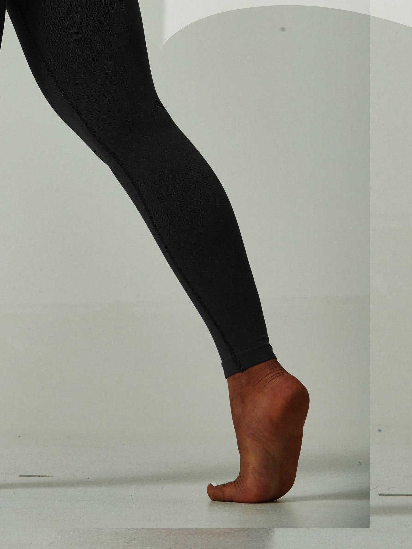 CZARNE LEGGINSY WYSOKI STAN