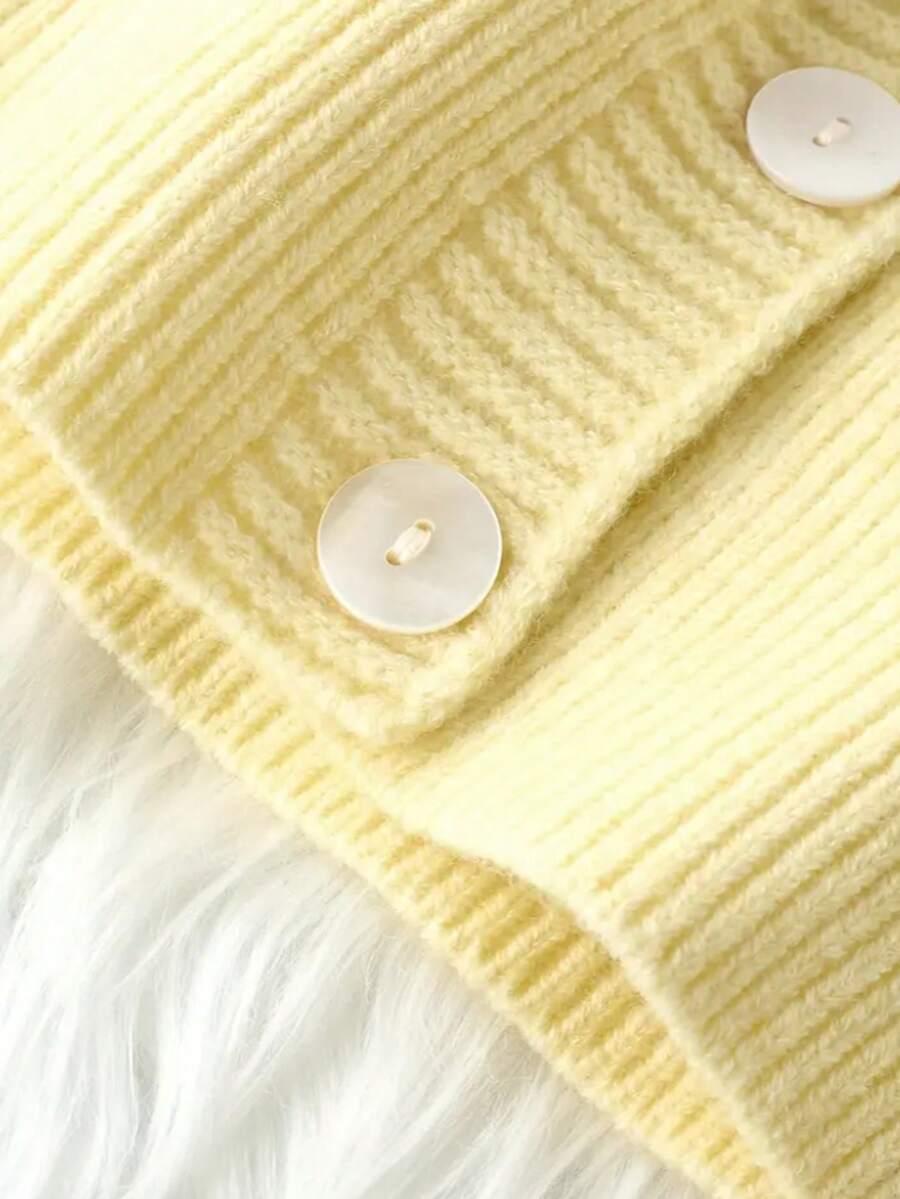 żółty sweter kaptur