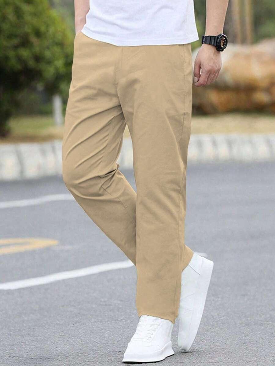 BEŻOWE SPODNIE CASUAL