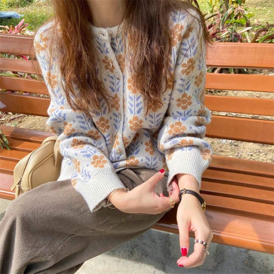SWETER KARDIGAN GUZIKI