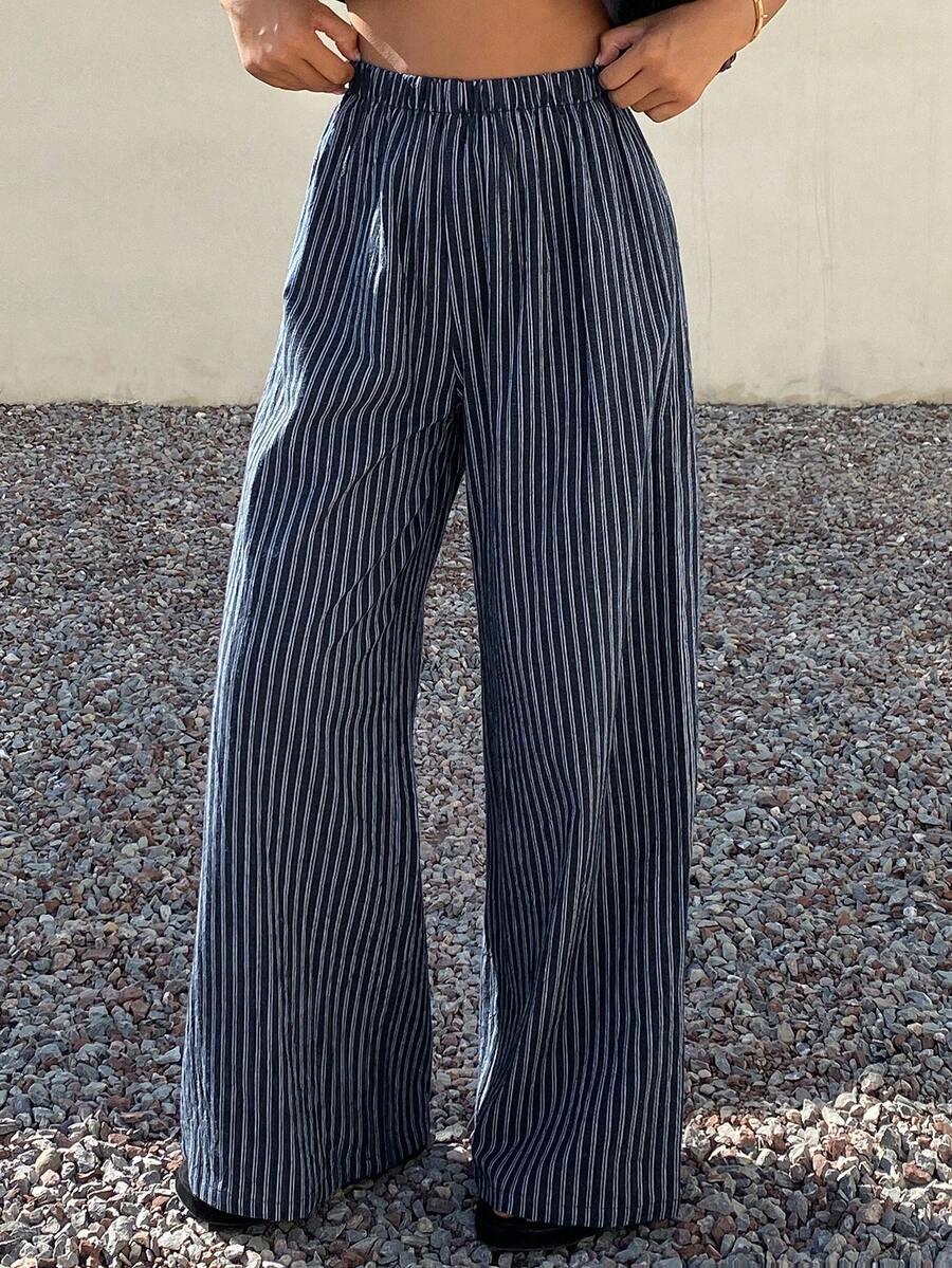 NIEBIESKIE SPODNIE CASUAL