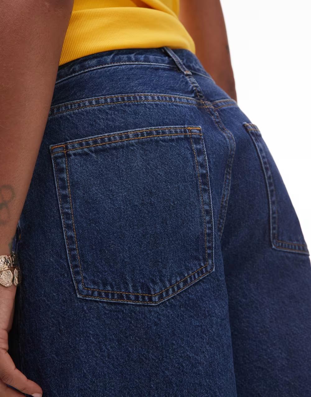 KRÓTKIE SPODENKI JEANS KIESZENIE GUZIKI