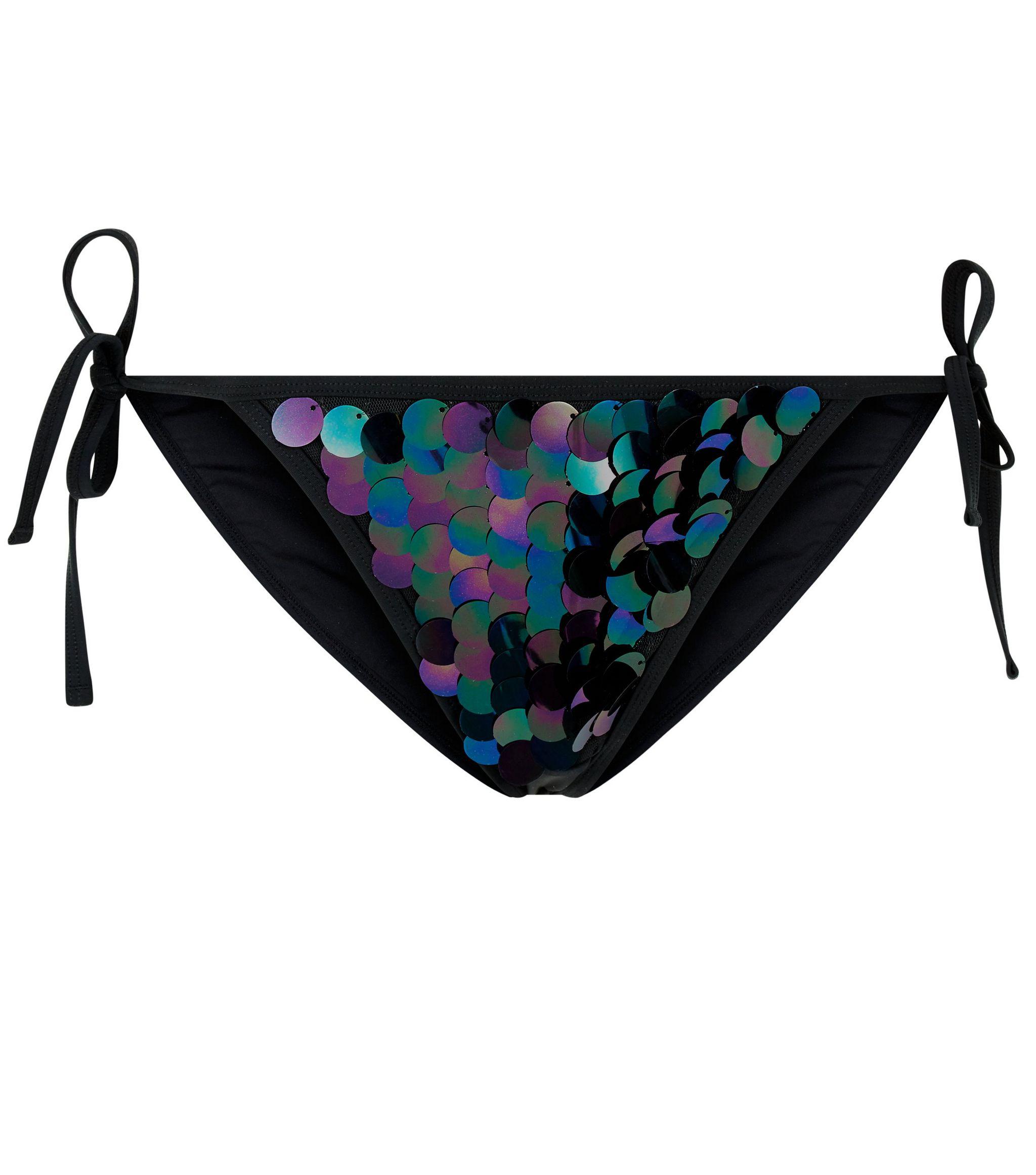 DÓŁ OD BIKINI WIĄZANIE CEKINY