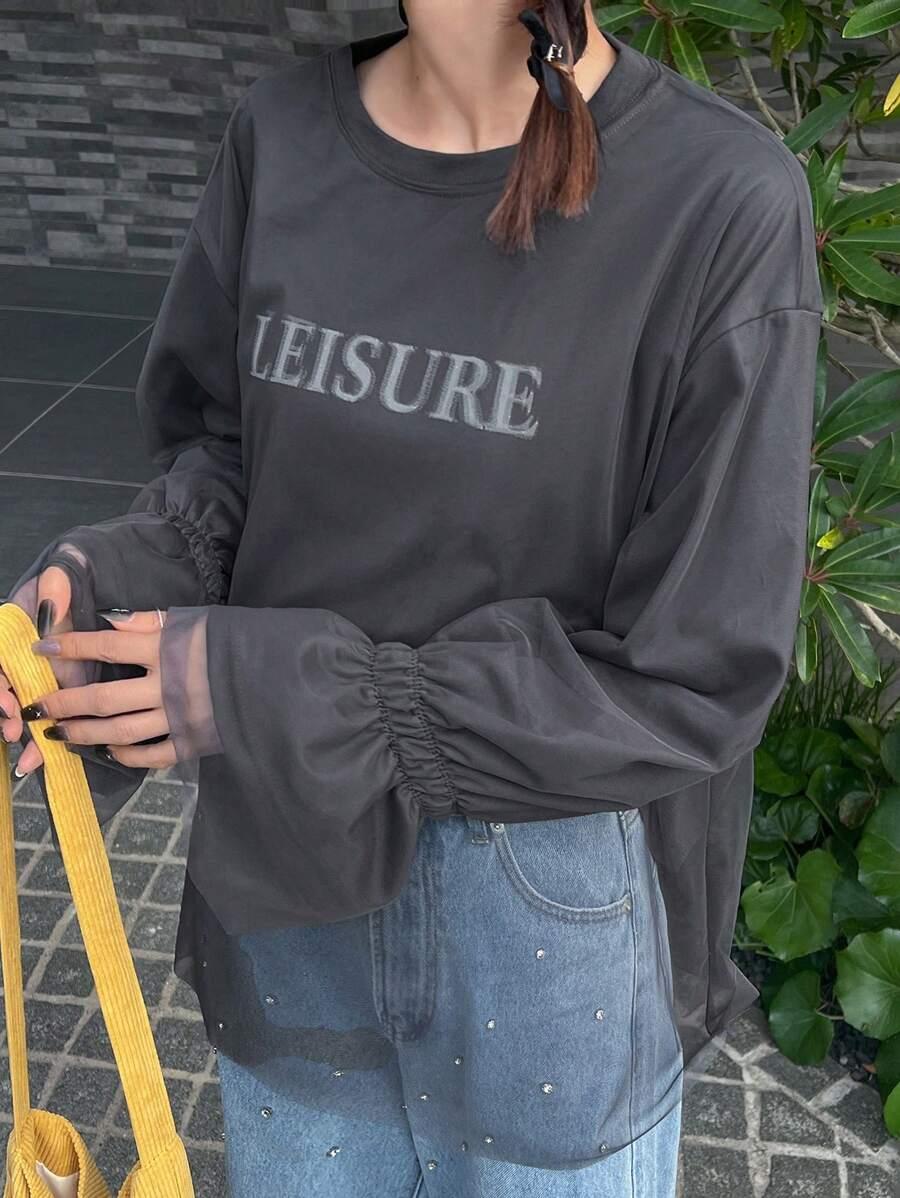 BLUZA DAMSKA Z NAPISEM