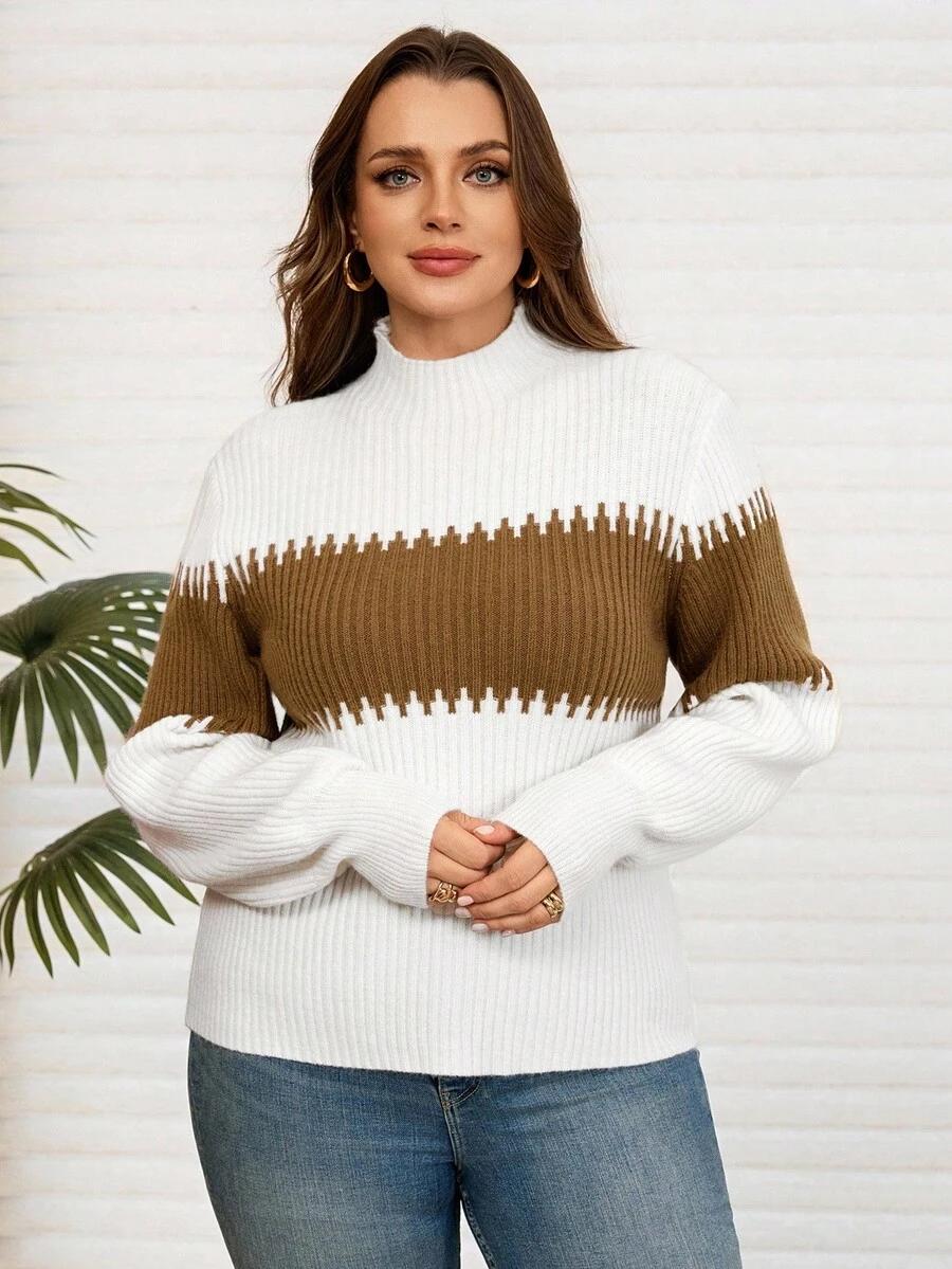 SWETER DAMSKI PÓŁGOLF 