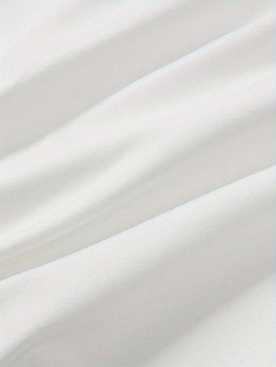 biały t-shirt basic