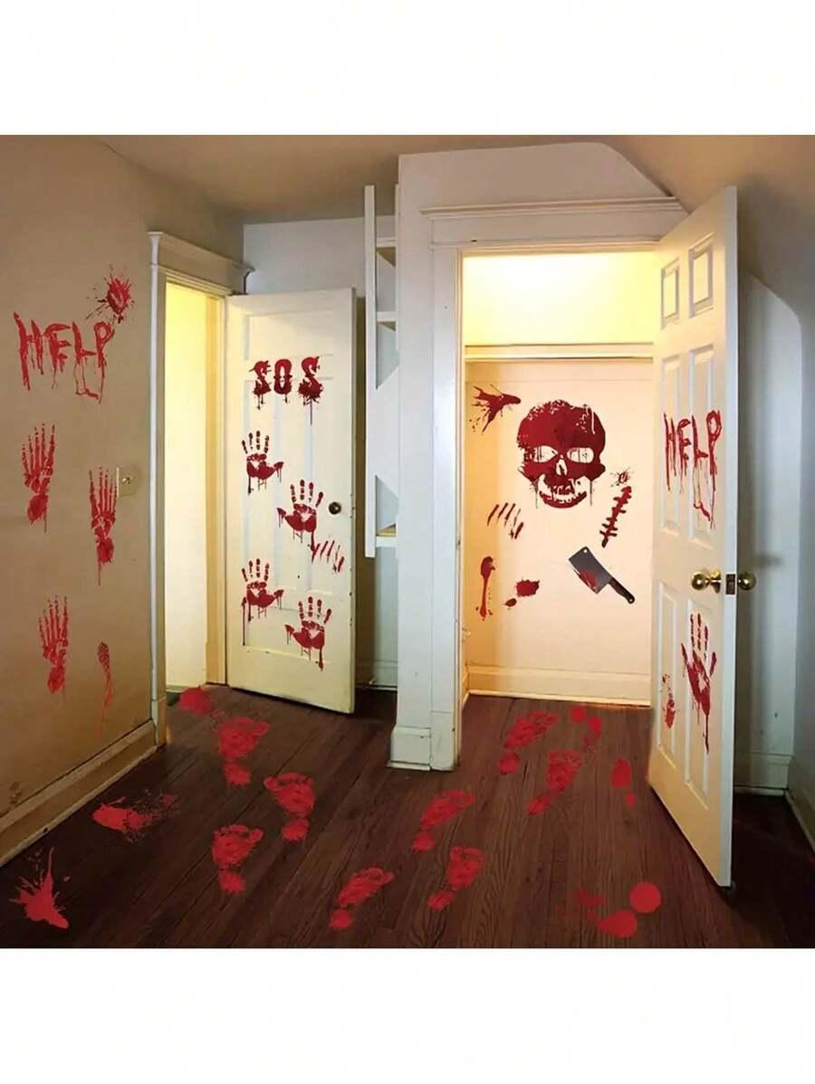 SAMOPRZYLEPNE naklejki halloween BQ119