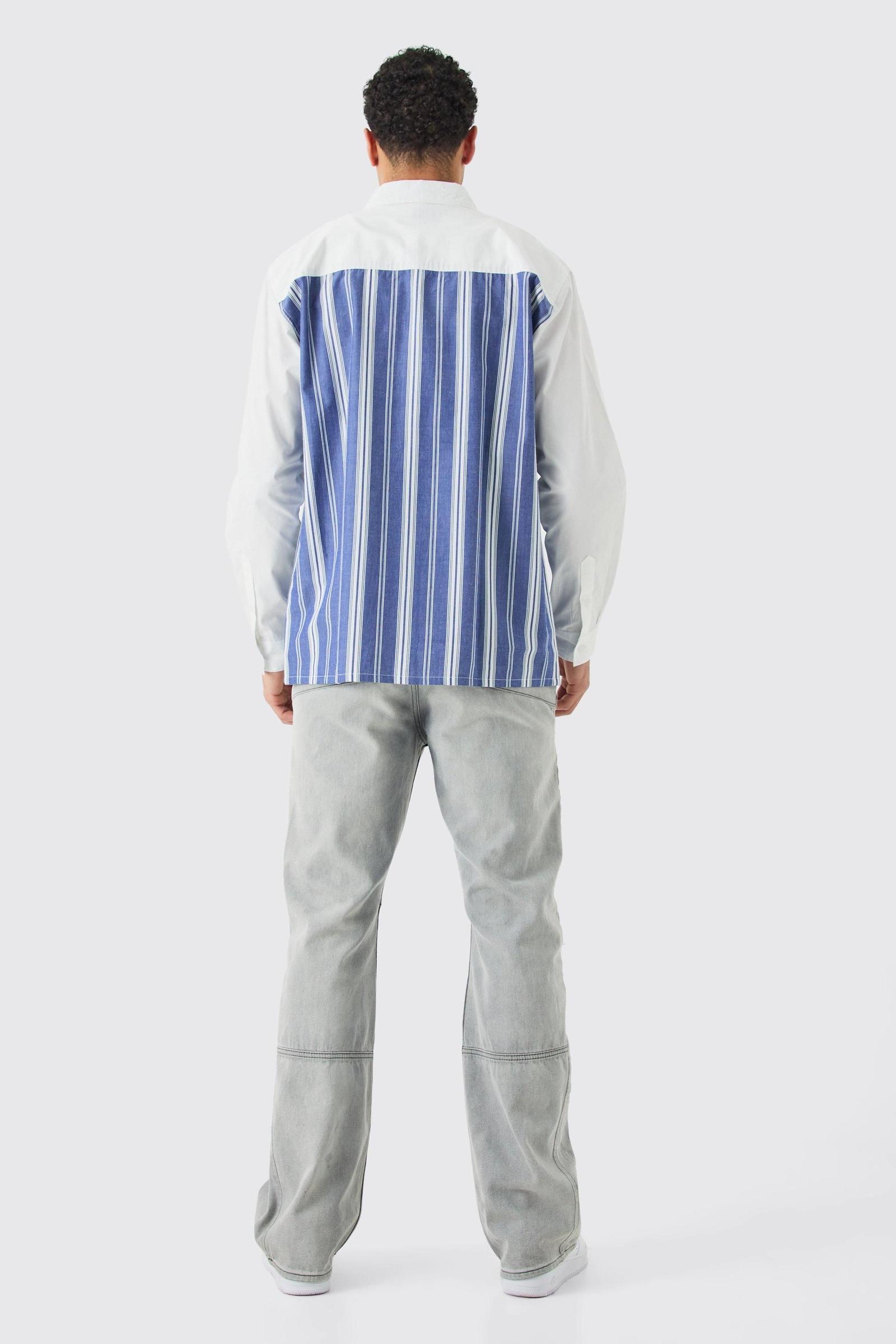 koszula z długim rękawem oversize 