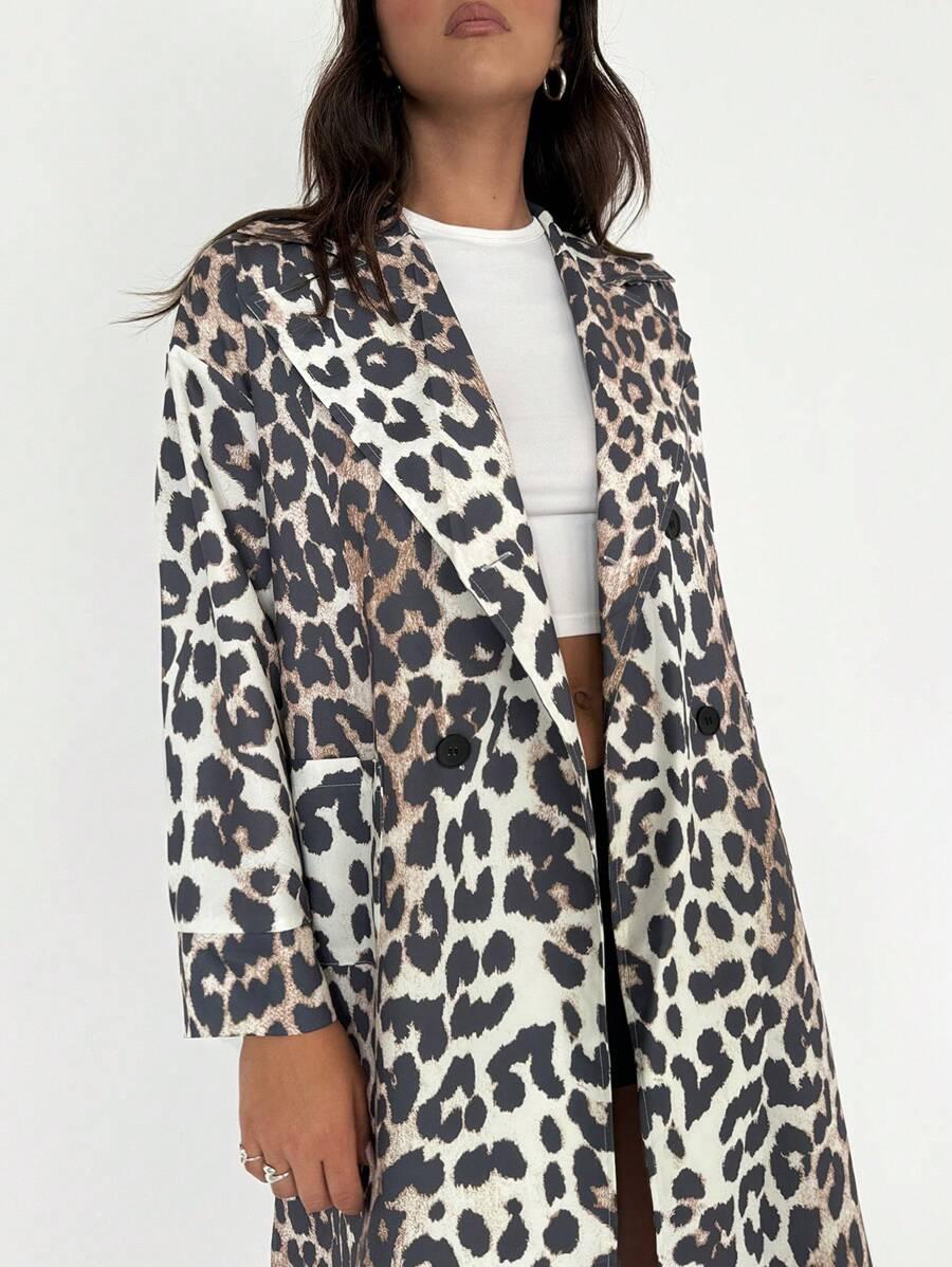 PŁASZCZ animal print