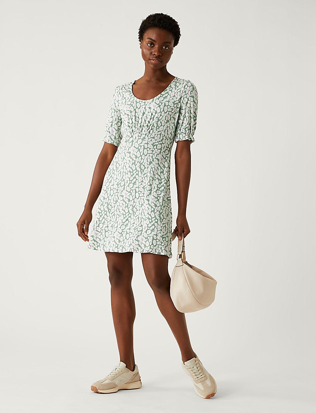 MINI SUKIENKA PRINT T42-4842-KA