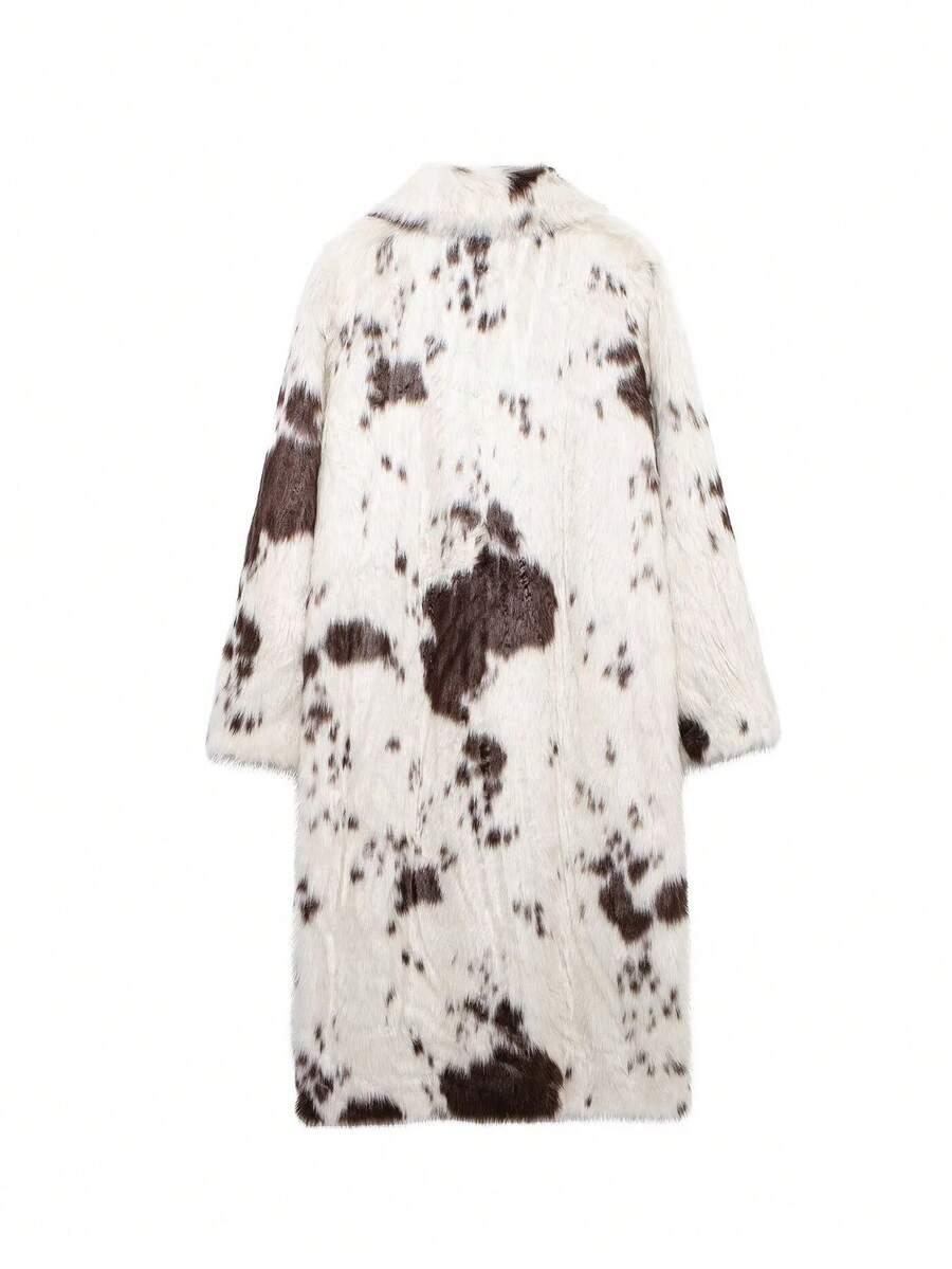 sztuczne futro animal print
