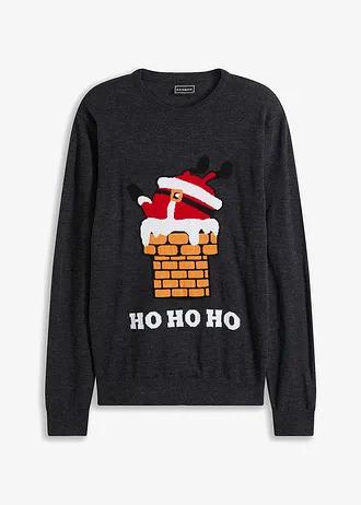 SWETER Z BOŻONARODZENIOWYM MOTYWEM