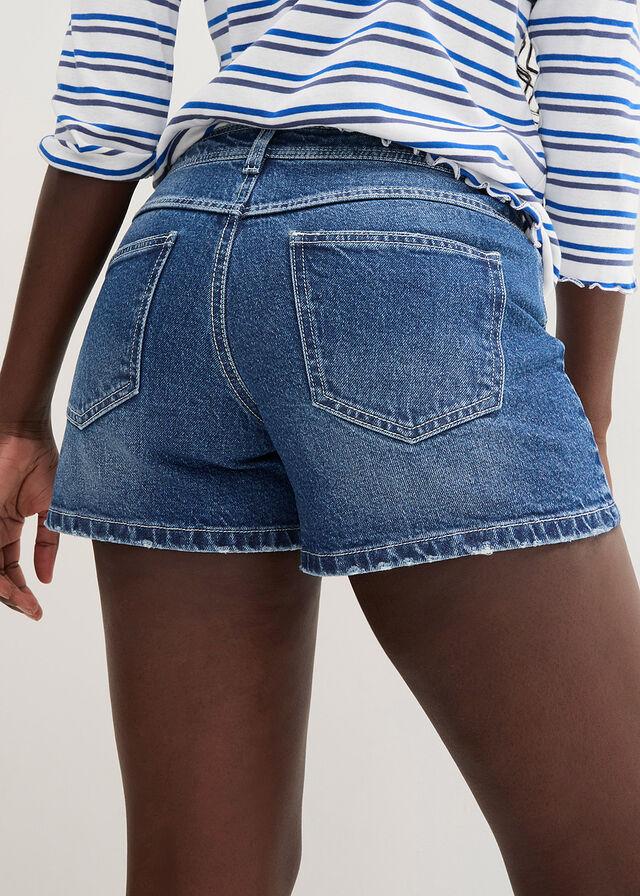 SPODENKI JEANSOWE DAMSKIE