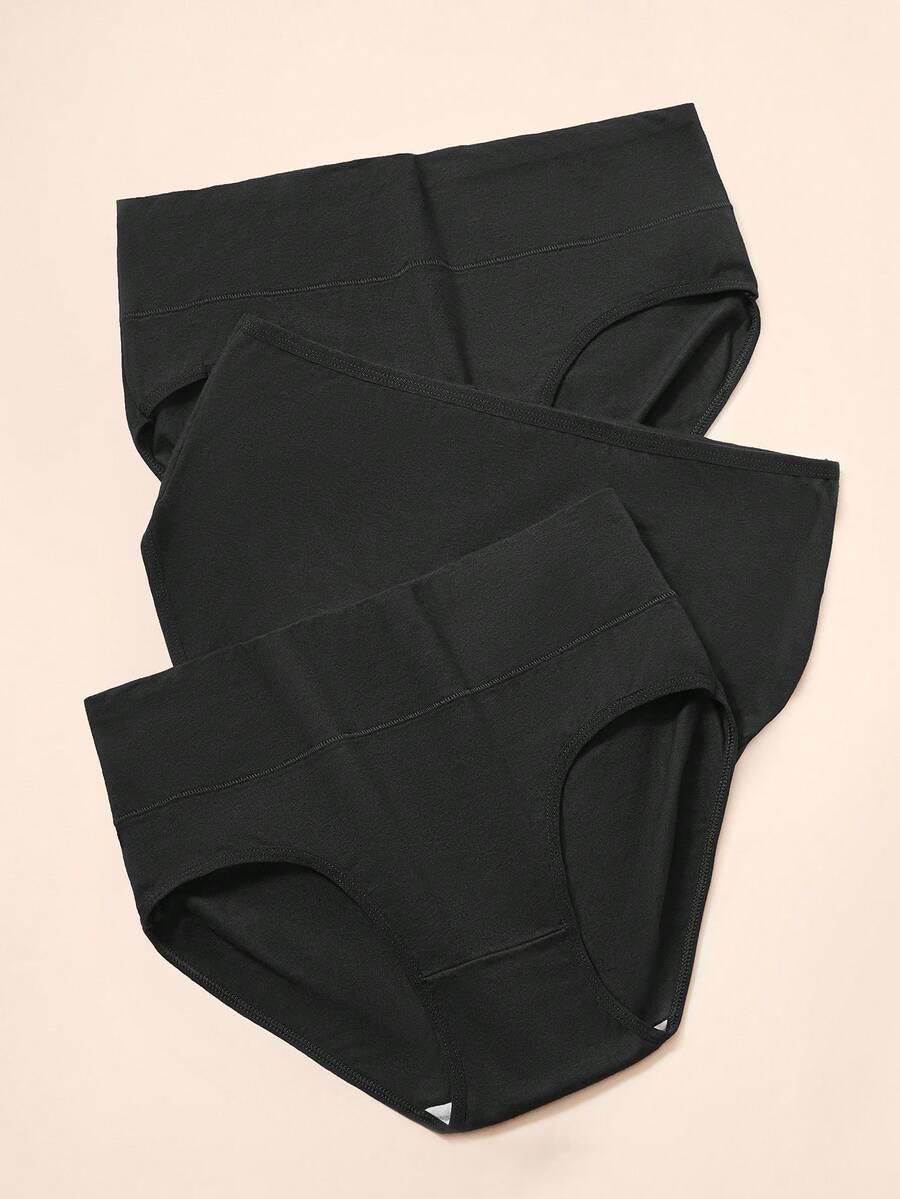 CZARNE MAJTKI WYSOKI STAN 4-pack