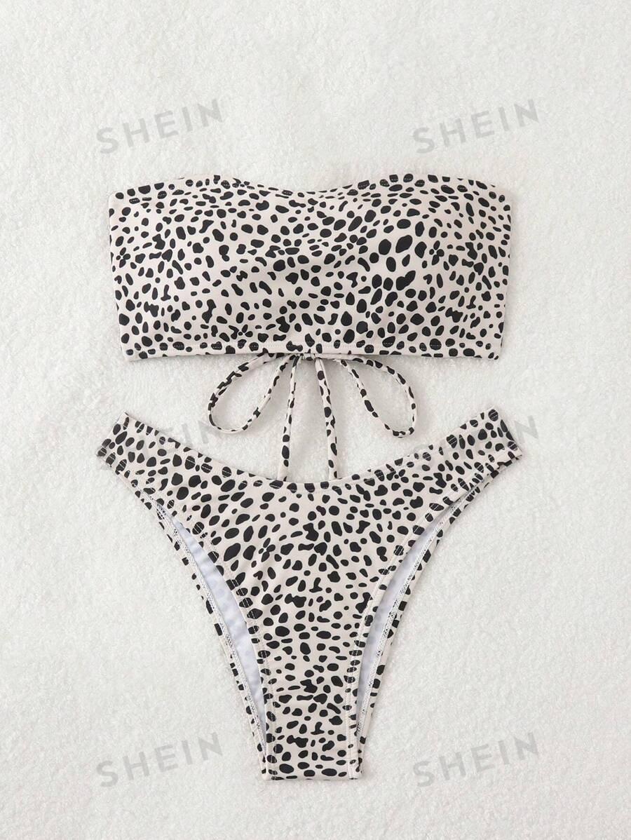 DÓŁ OD STROJU KĄPIELOWEGO ANIMAL PRINT