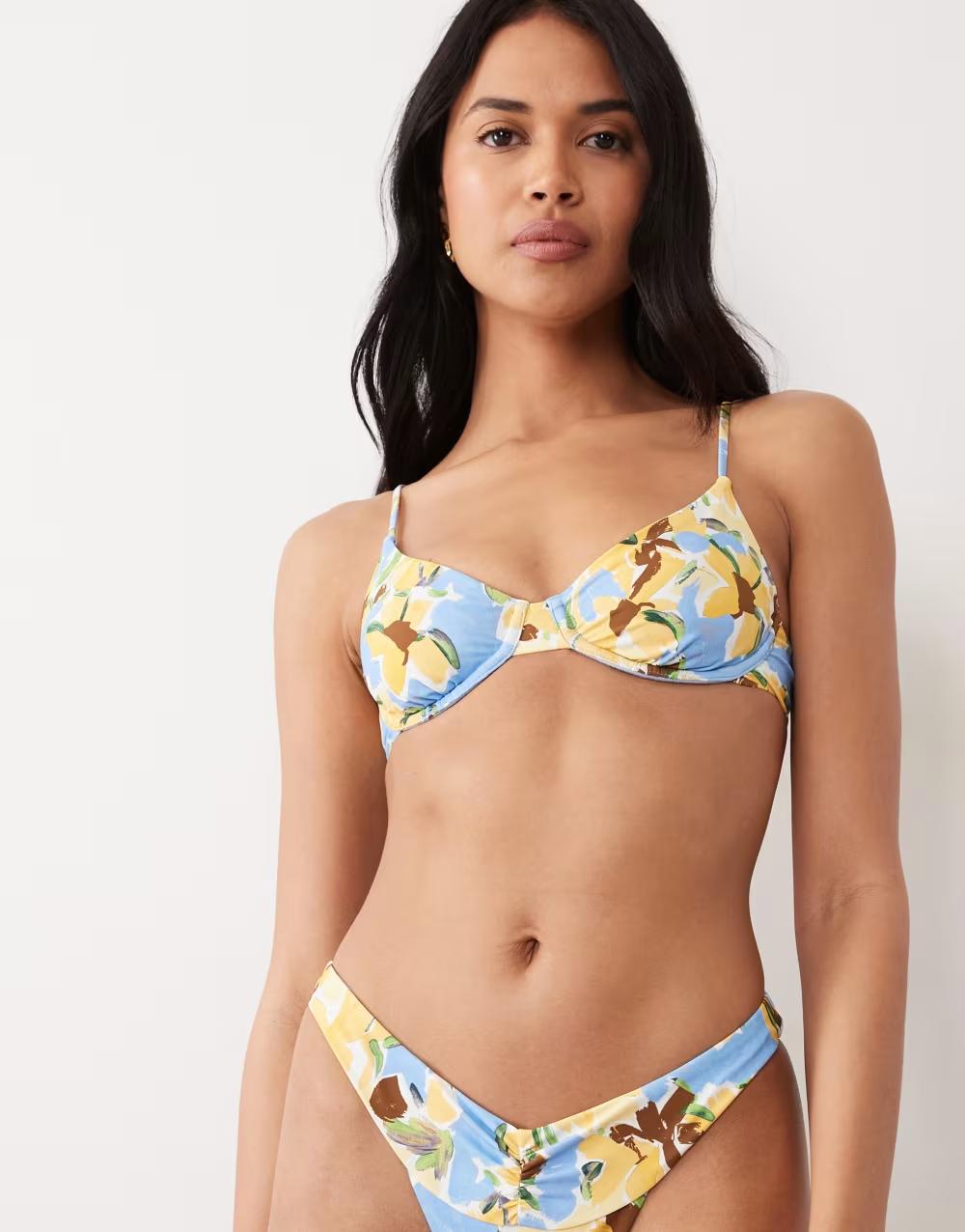 góra od bikini wzór