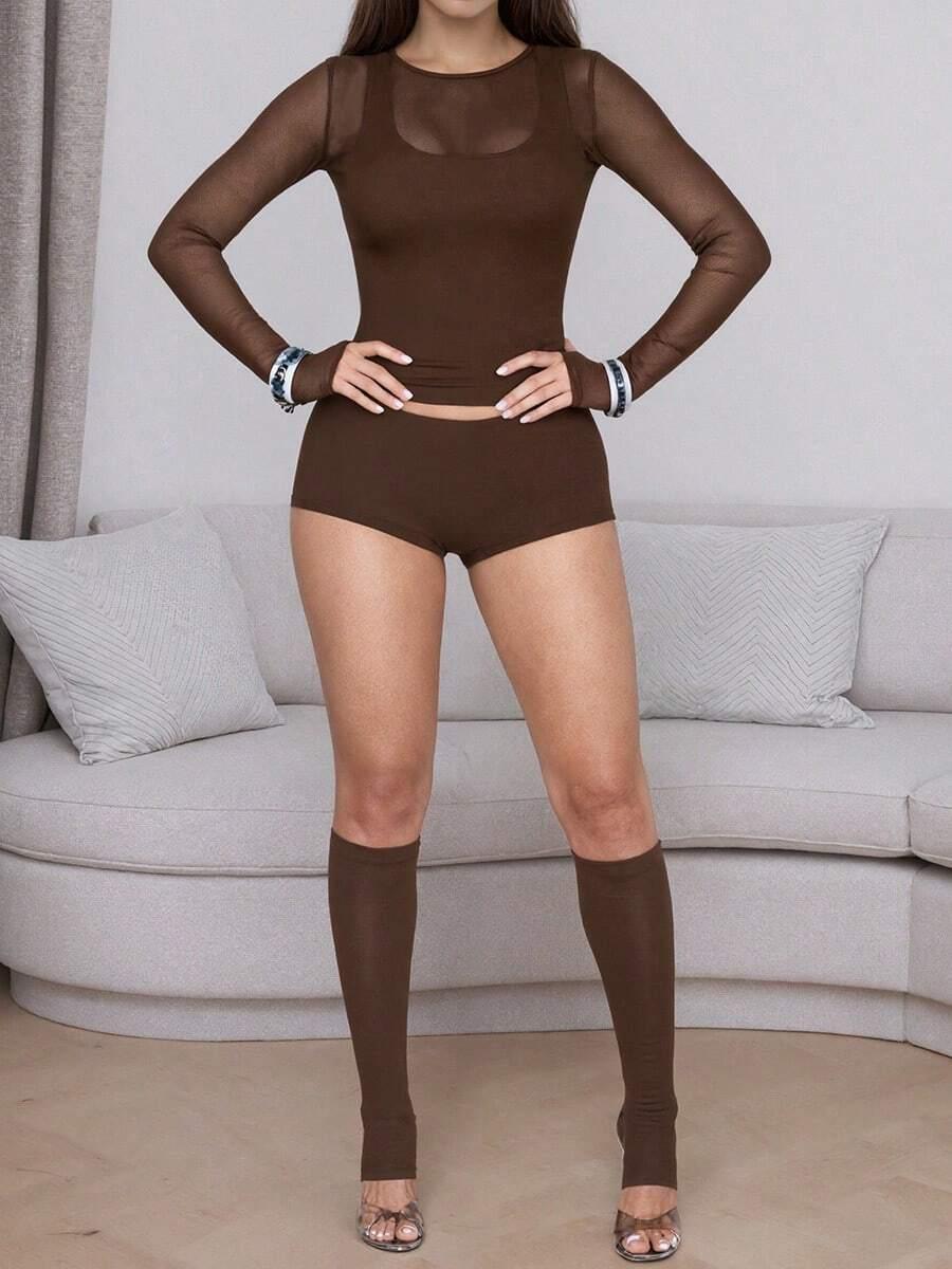 top bluzka spodenki ocieplacze komplet 