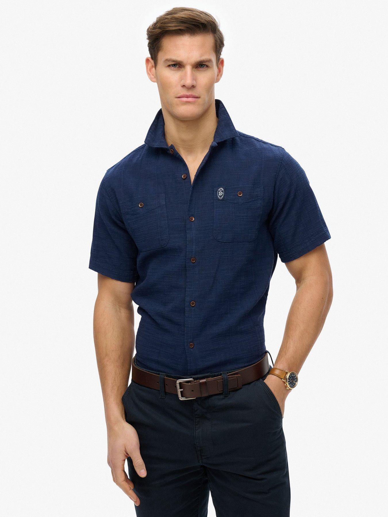 SUPERDRY KOSZULA Z KRÓTKIM RĘKAWEM M4010986A