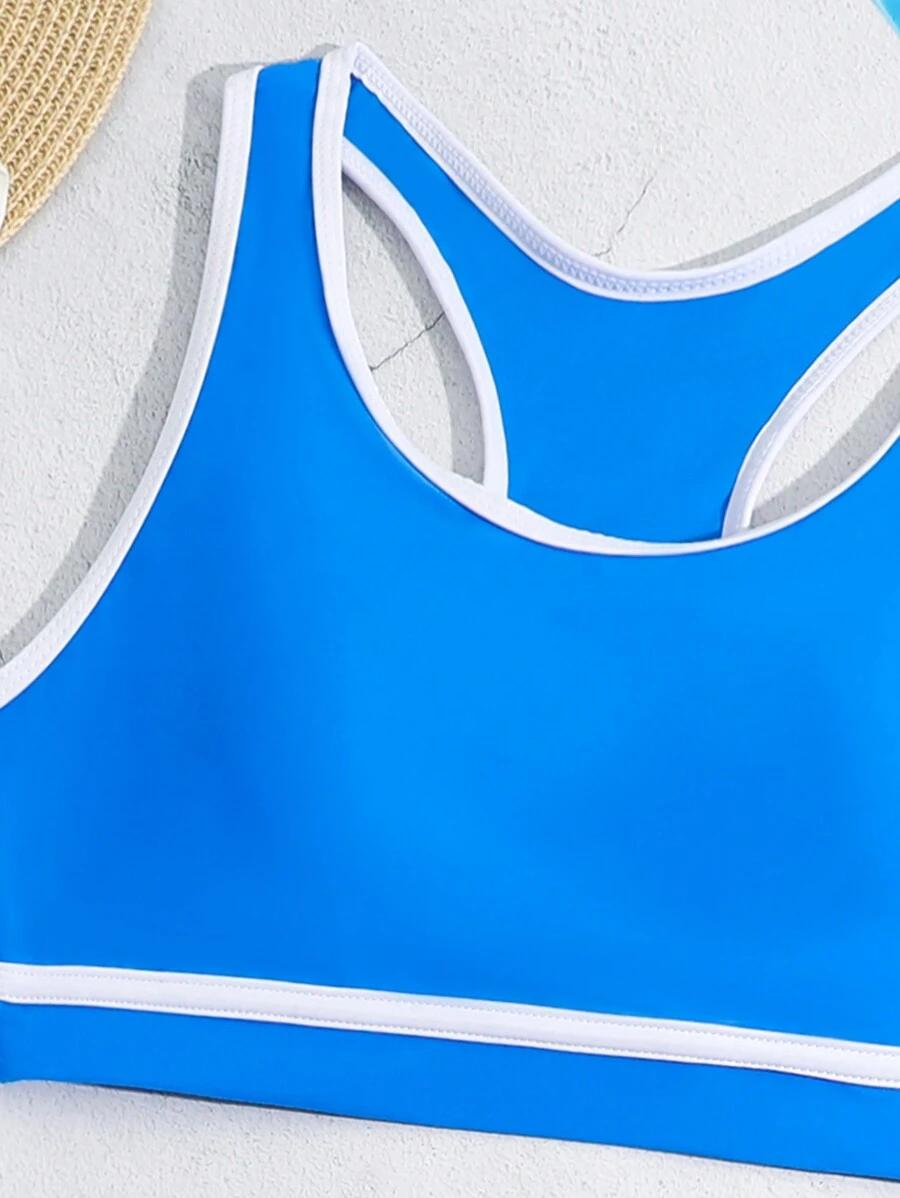 NIEBIESKI DÓŁ OD BIKINI kontrast 