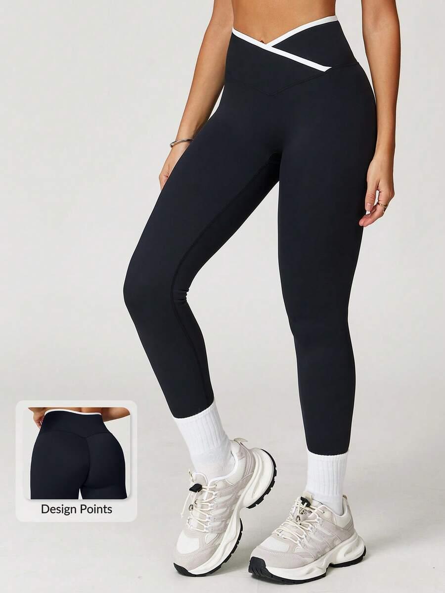 czarne legginsy wysoki stan 