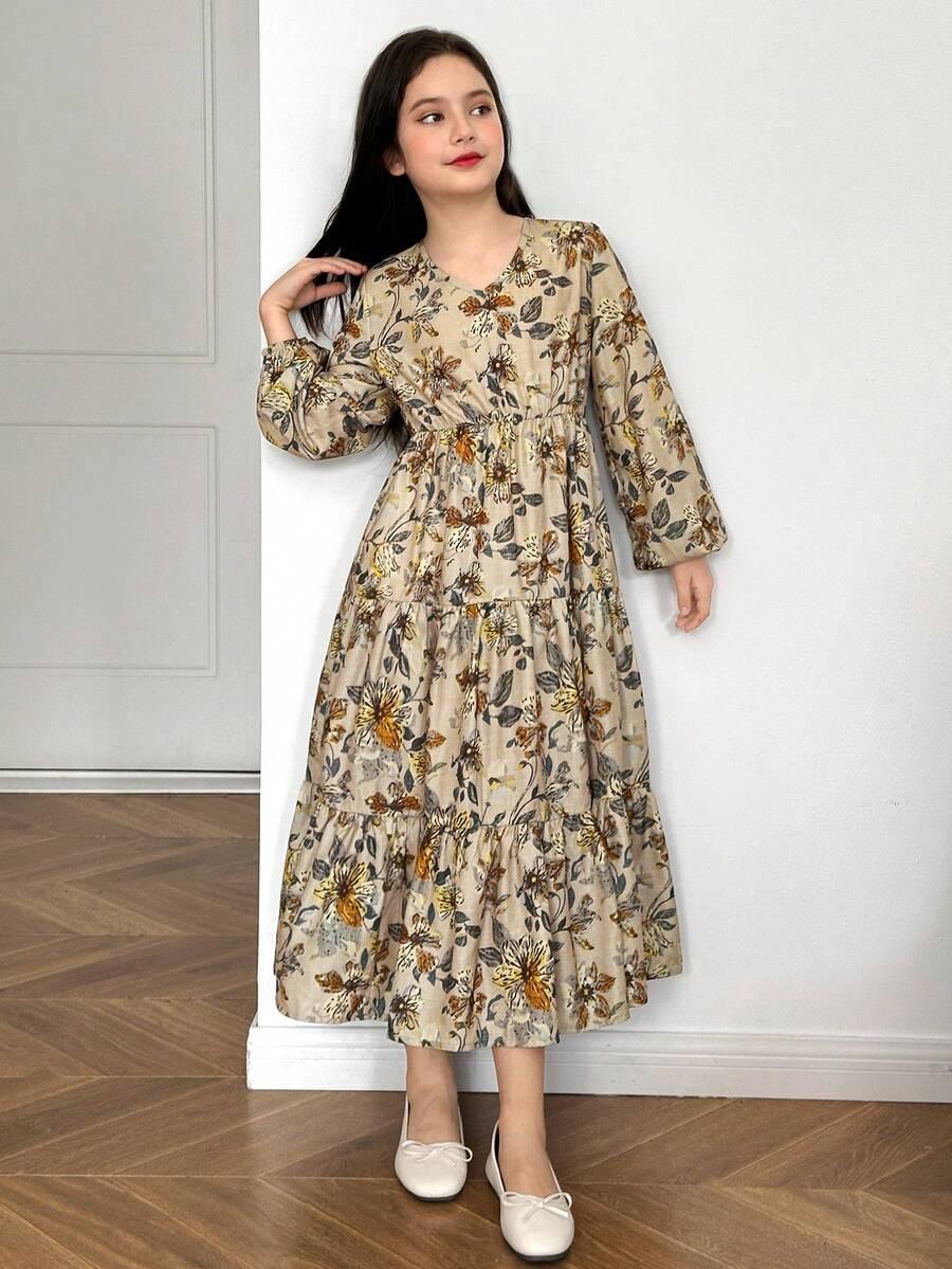 maxi sukienka kwiaty