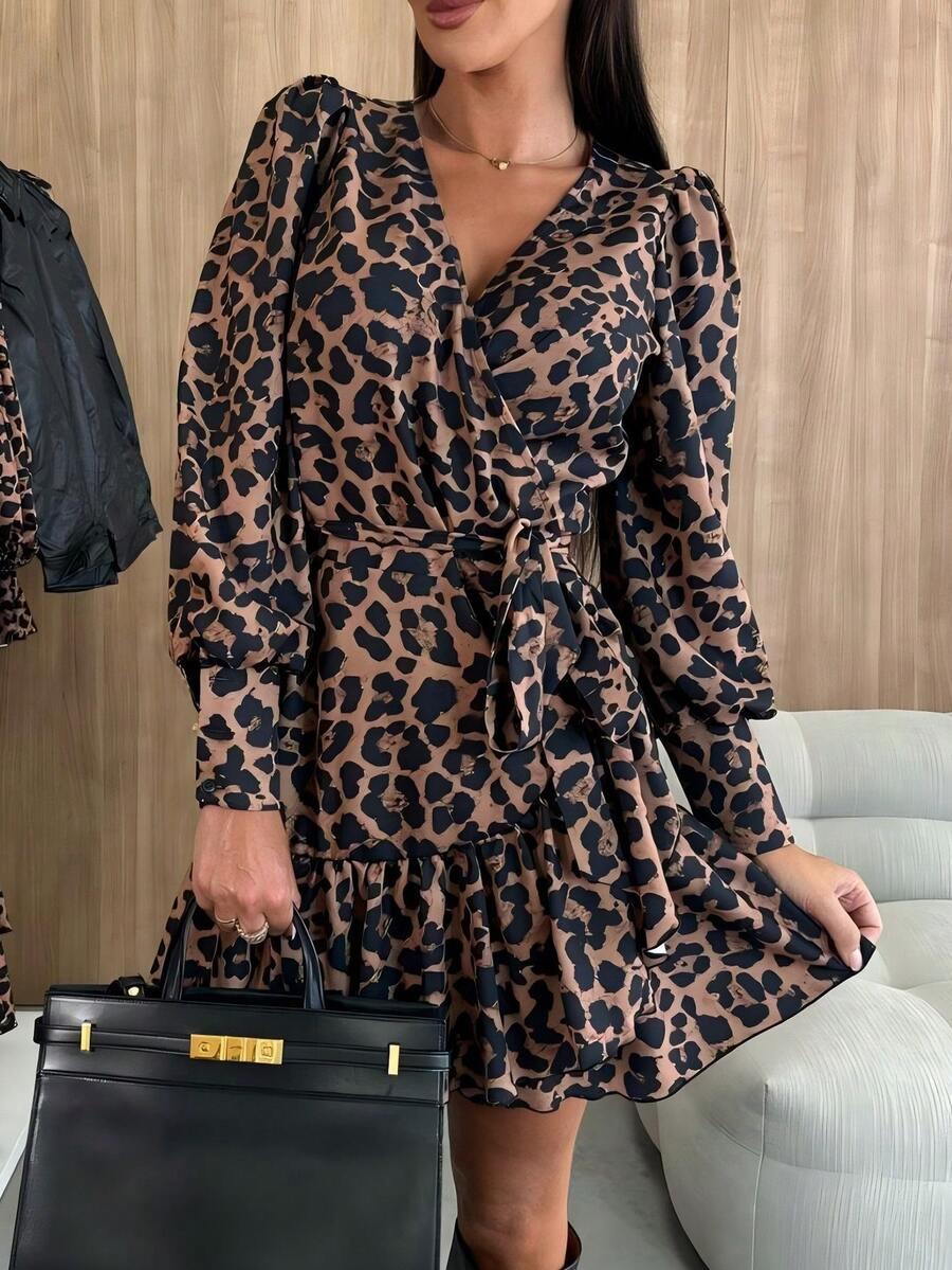 sukienka animal print