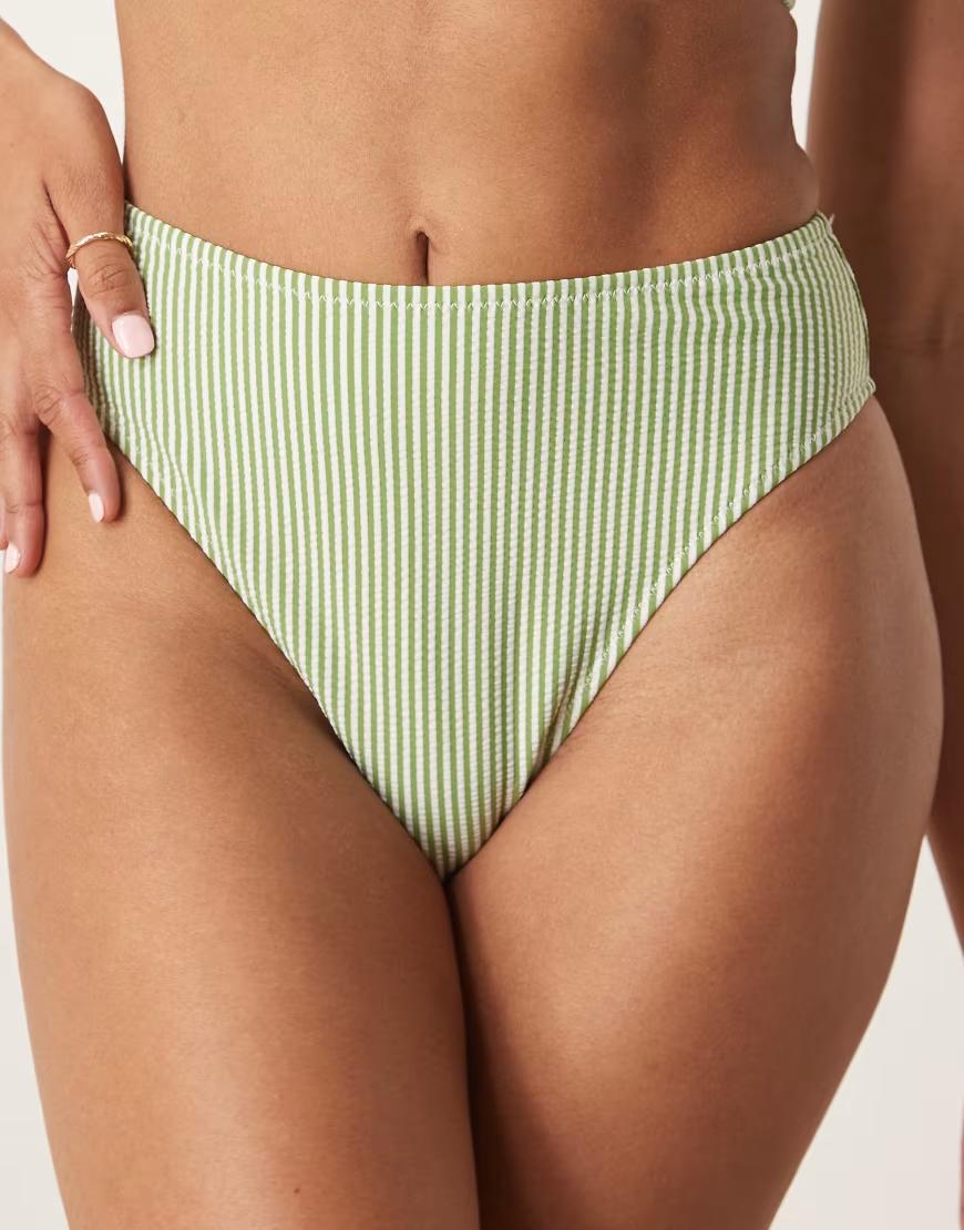 dół od bikini wzór paski