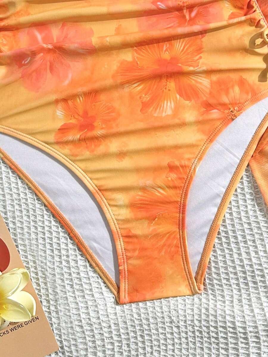 JEDNOCZĘŚCIOWY STRÓJ KĄPIELOWY sarong komplet