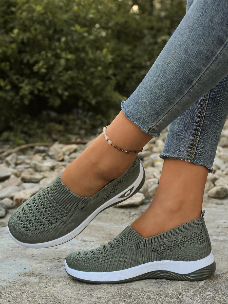 ZIELONE PÓŁBUTY CASUAL