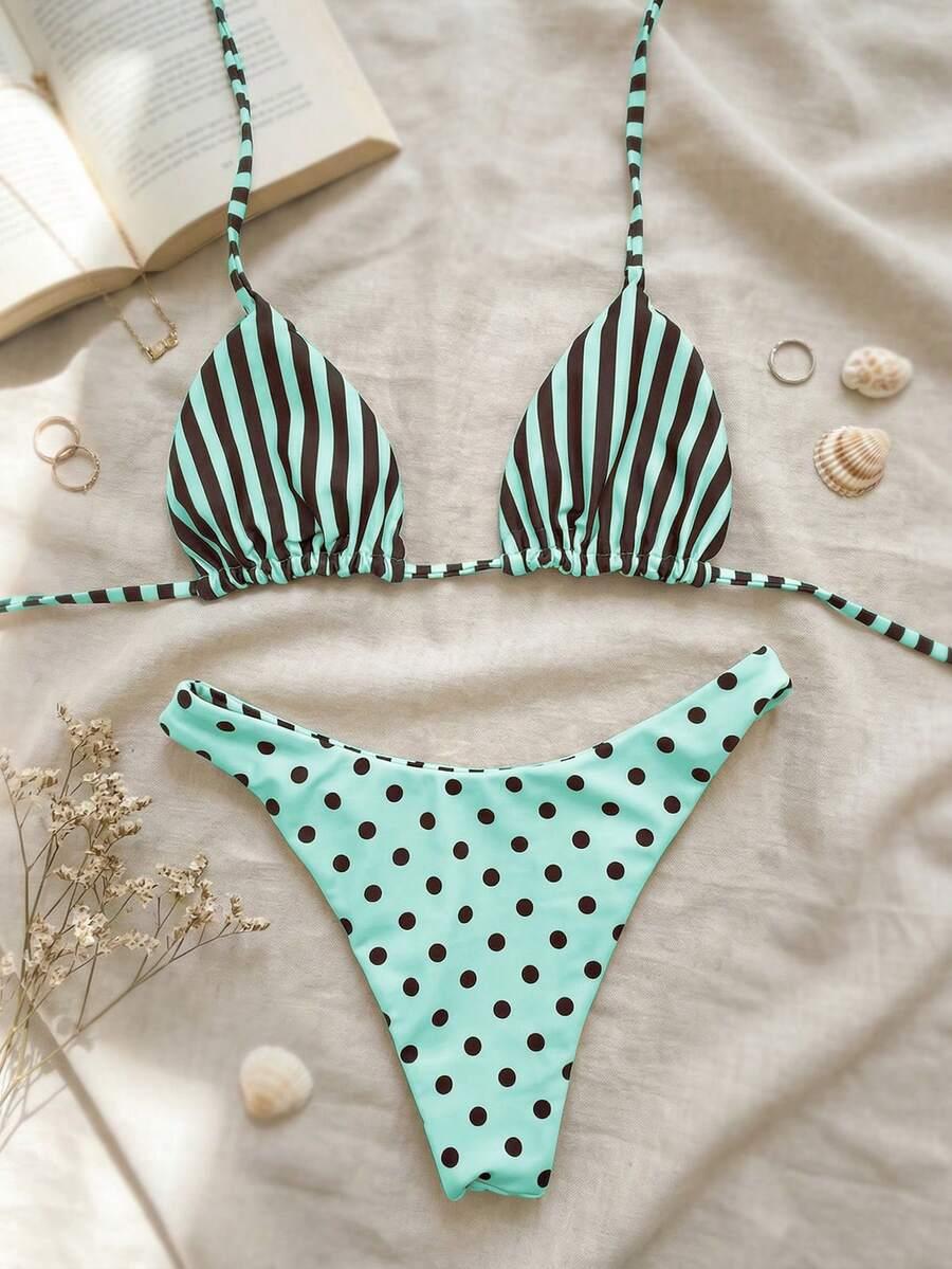 DWUSTRONNE BIKINI DWUCZĘŚCIOWE