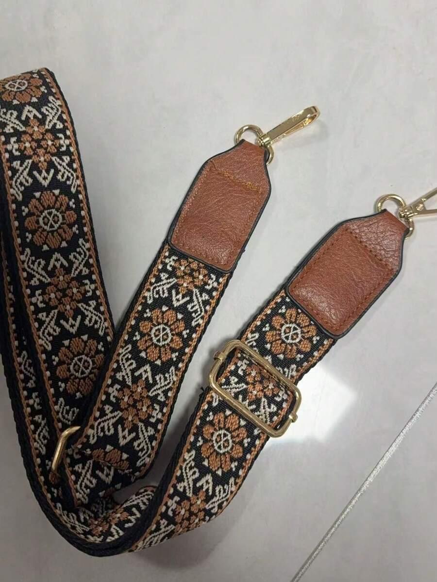 brązowa torebka zip 