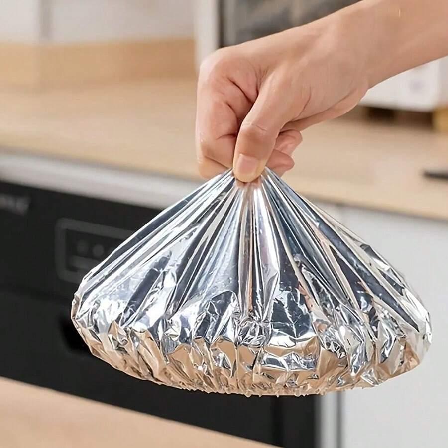 FOLIA ALUMINIOWA SPOŻYWCZA WORECZKI 100-PACK