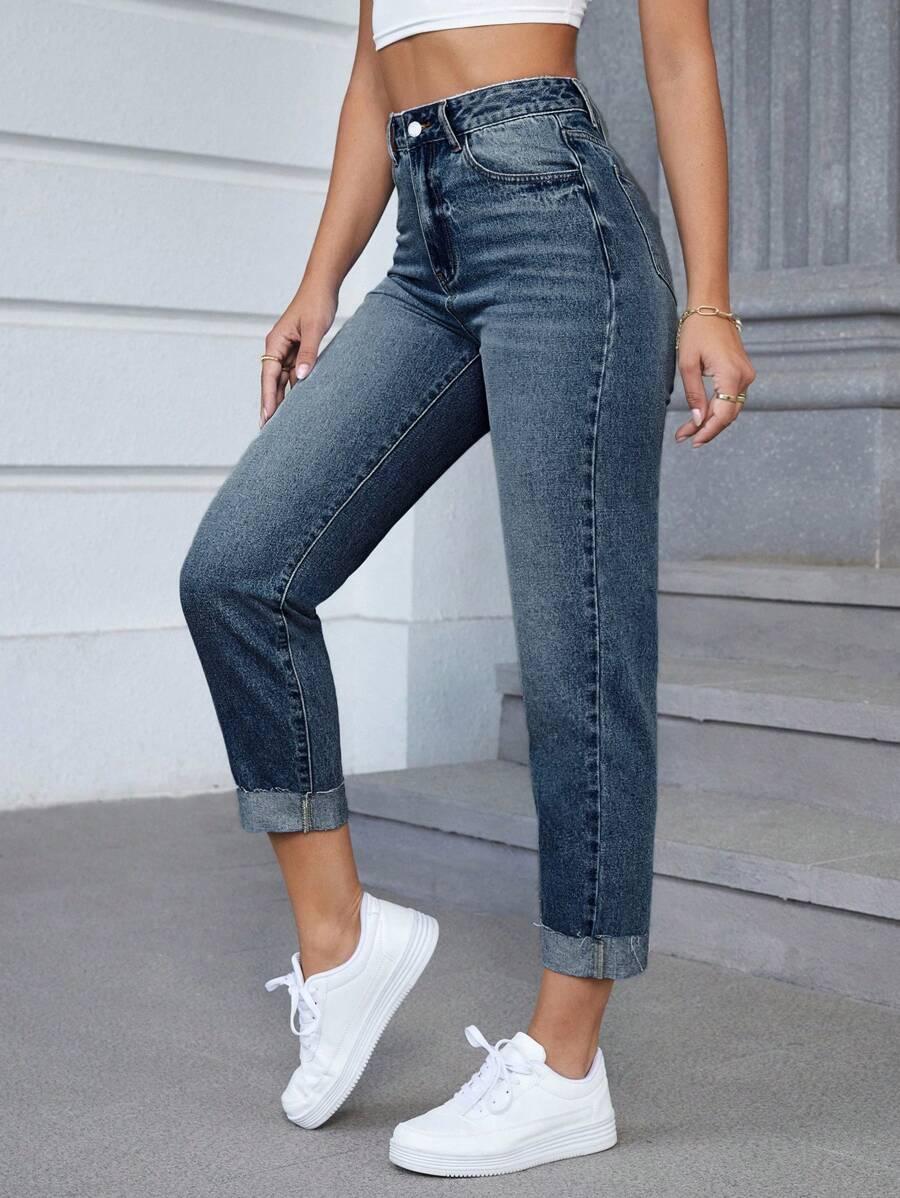 NIEBIESKIE SPODNIE JEANS