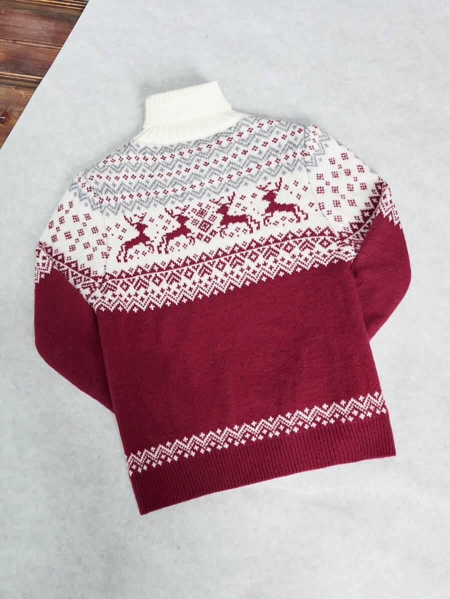 SWETER W ŚWIĄTECZNY WZÓR