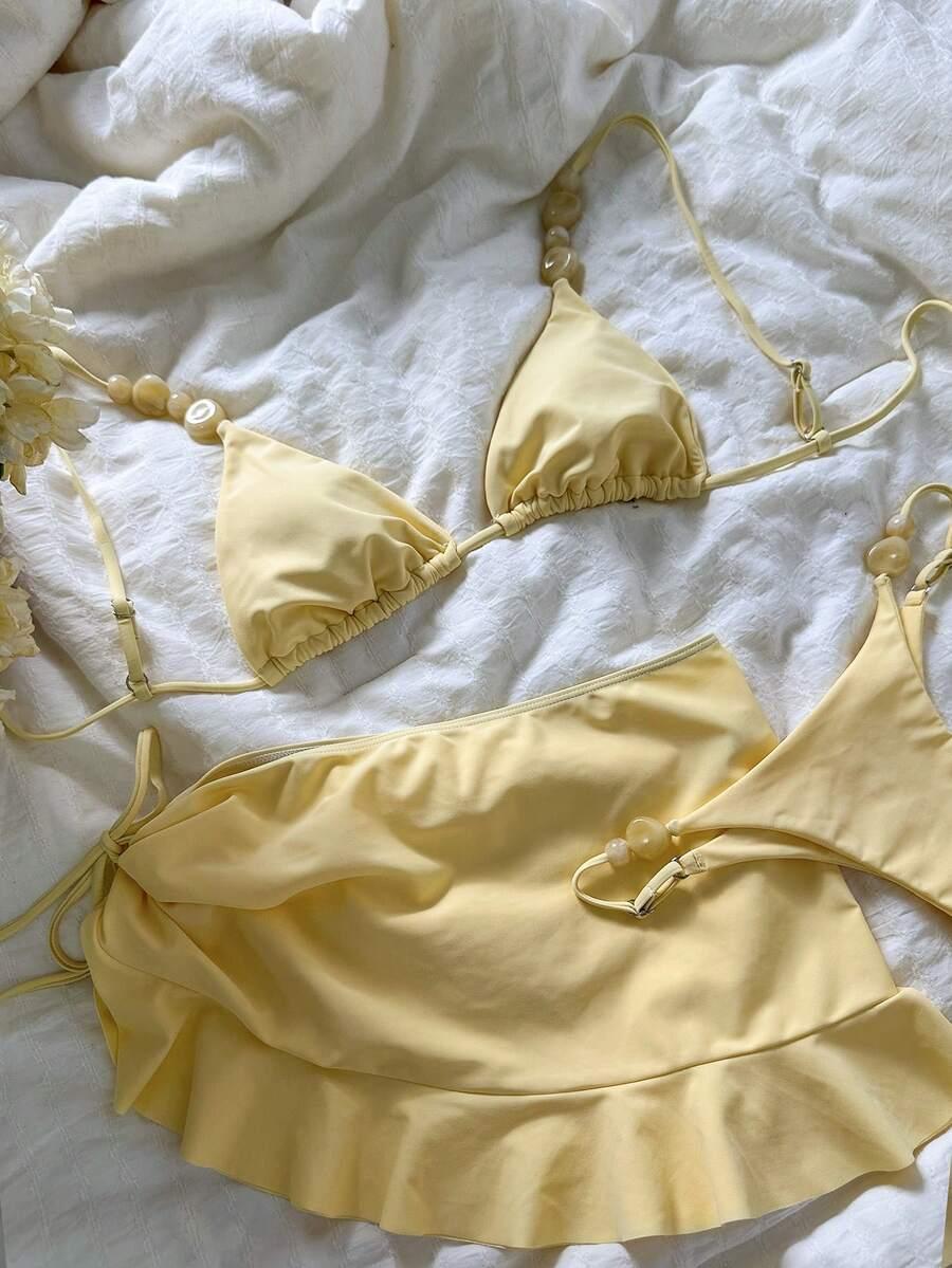 żółta góra od bikini