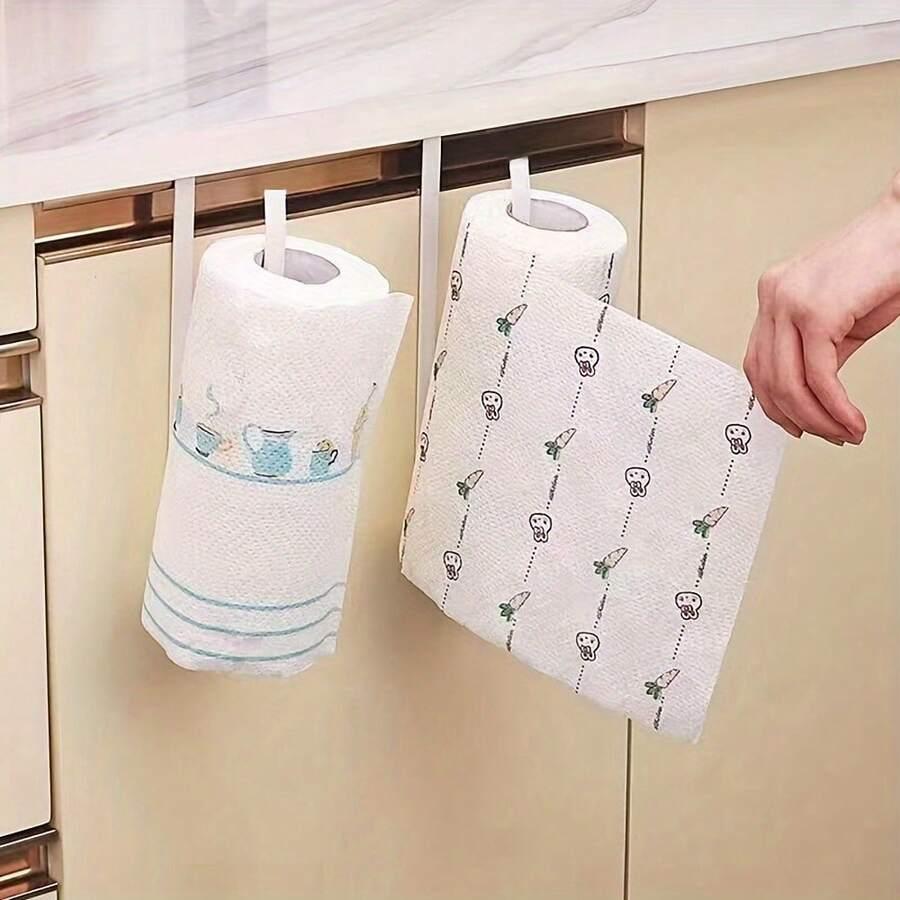 BIAŁY UCHWYT NA RĘCZNIK PAPIER