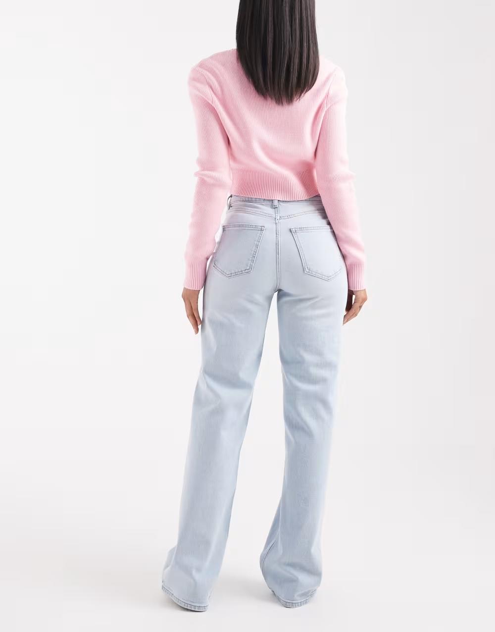 NIEBIESKIE SPODNIE JEANS