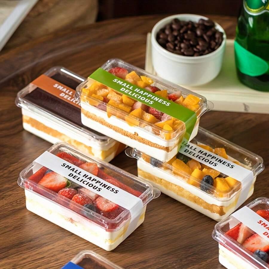 PRZEZROCZYSTE POJEMNIKI 50-PACK
