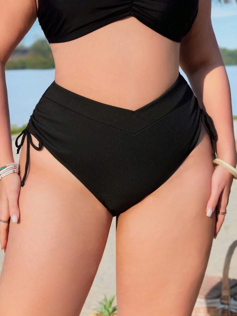 czarny dół od bikini 
