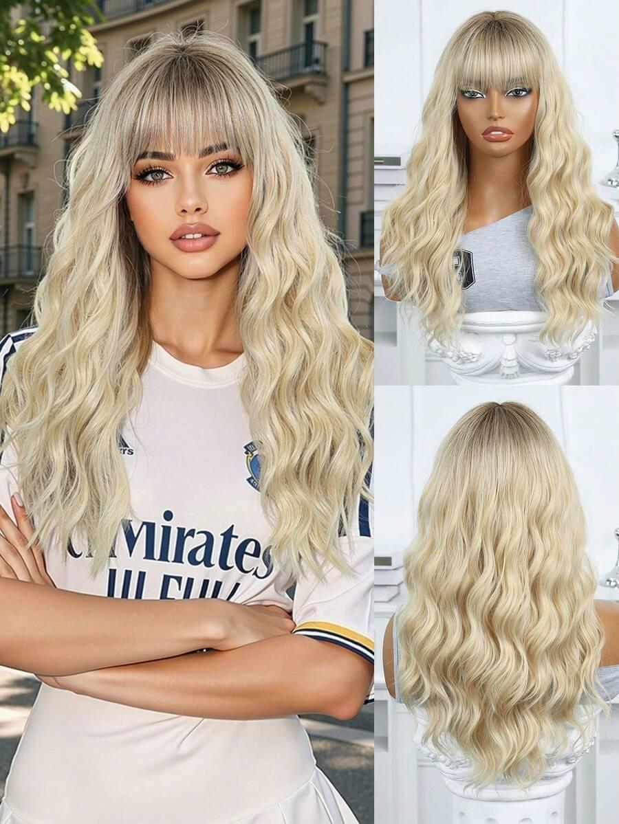 BLOND SYNTETYCZNA PERUKA 