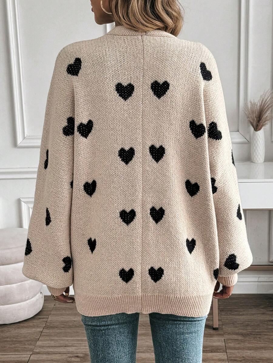 BEŻOWY SWETER NARZUTKA