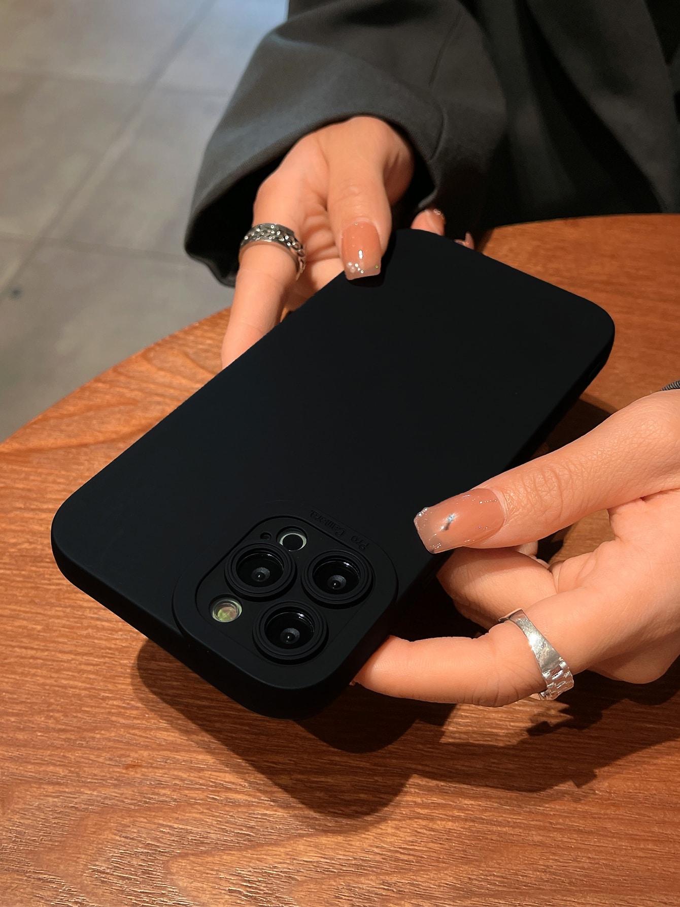 CZARNE ETUI NA TELEFON IPHONE